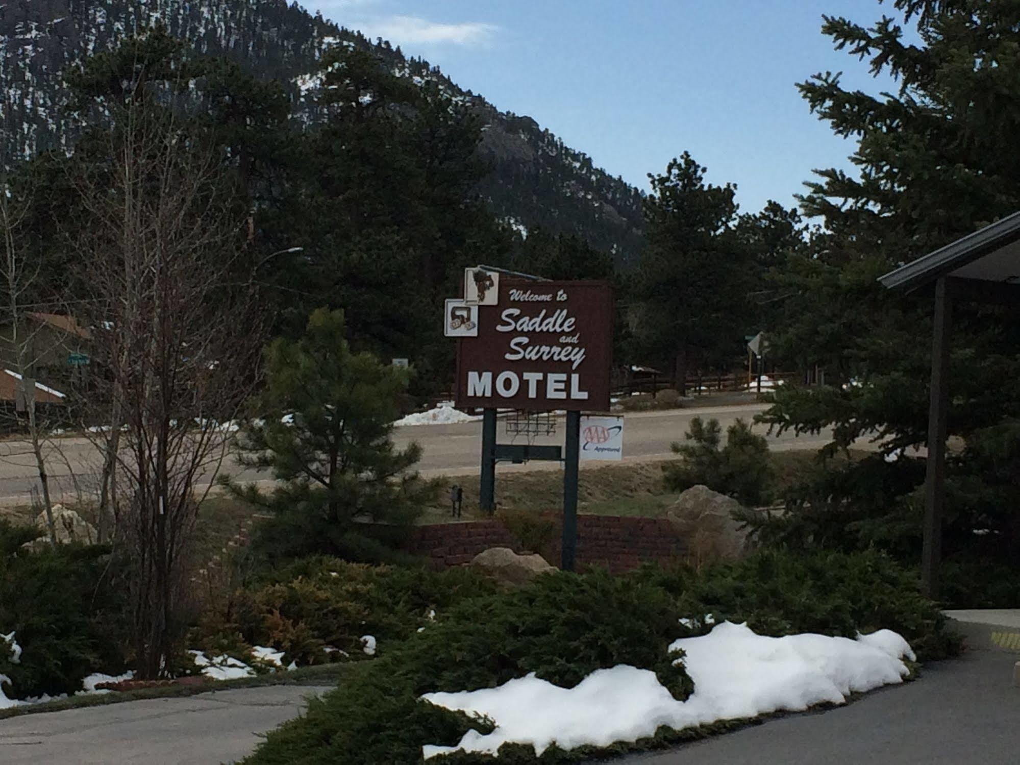 Saddle & Surrey Motel Estes Park Exterior foto
